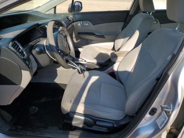 19XFB2F57DE094703 - 2013 HONDA CIVIC LX Gümüş foto 7
