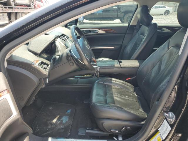 3LN6L2GK3ER828891 - 2014 LINCOLN MKZ BLACK photo 7