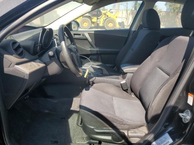 JM1BL1VG3B1354829 - 2011 MAZDA 3 I შავი ფოტო 7