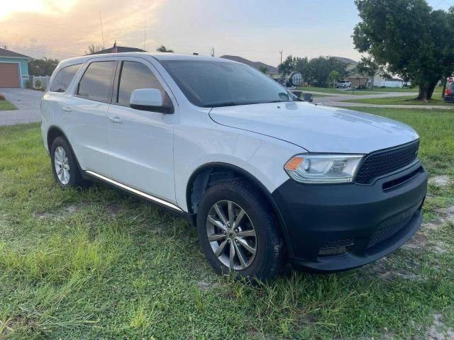 1C4RDJFGXLC308219 - 2020 DODGE DURANGO SSV WHITE photo 1