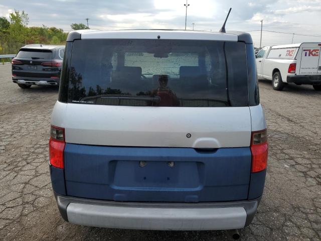 5J6YH27376L007925 - 2006 HONDA ELEMENT LX SILVER photo 6