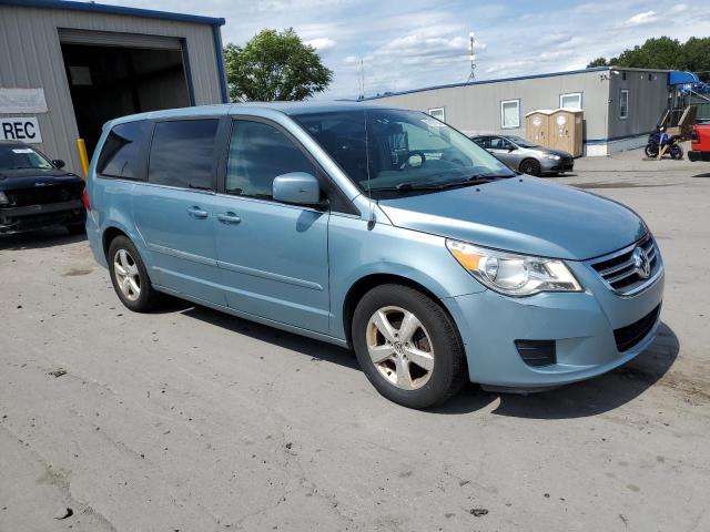 2V8HW34189R541276 - 2009 VOLKSWAGEN ROUTAN SE 蓝色 照片 4