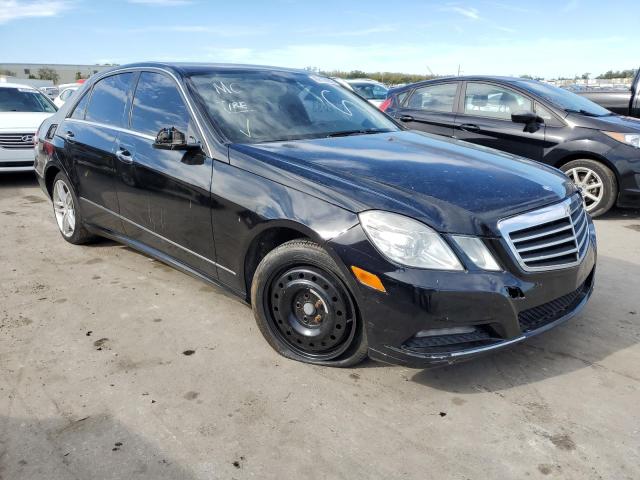 WDDHF8JB3DA673256 - 2013 MERCEDES-BENZ E 350 4MATIC BLACK photo 4