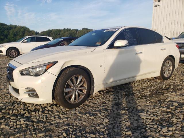 JN1BV7AR9FM409702 - 2015 INFINITI Q50 BASE WHITE photo 1