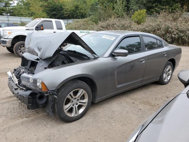 2B3CL3CG9BH578743 - 2011 DODGE CHARGER GRAY photo 1