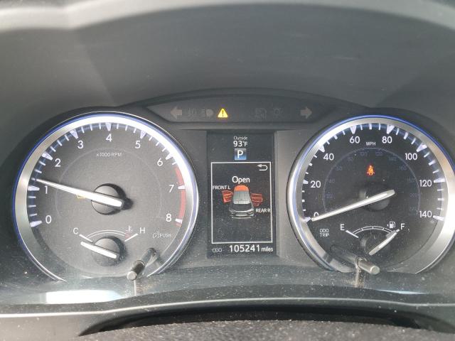 5TDKKRFH1FS061772 - 2015 TOYOTA HIGHLANDER XLE ნაცრისფერი ფოტო 9
