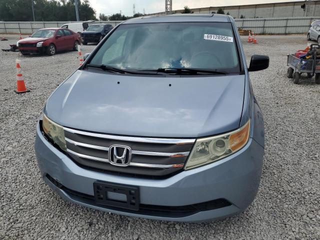 5FNRL5H67BB051178 - 2011 HONDA ODYSSEY EXL BLUE photo 5
