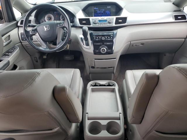 5FNRL5H67BB051178 - 2011 HONDA ODYSSEY EXL BLUE photo 8