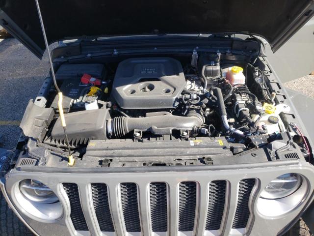 1C4HJXEN1NW120942 - 2022 JEEP WRANGLER U SAHARA GRAY photo 11