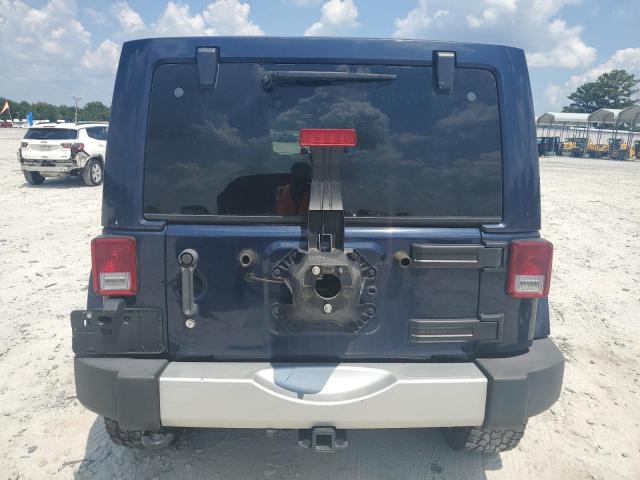 1C4BJWEG6DL623741 - 2013 JEEP WRANGLER U SAHARA ლურჯი ფოტო 6