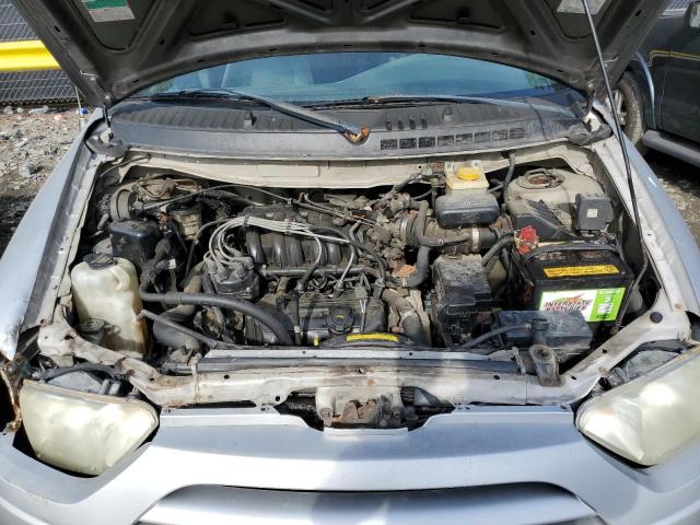 4N2ZN16T42D820848 - 2002 NISSAN QUEST SE SILVER photo 12