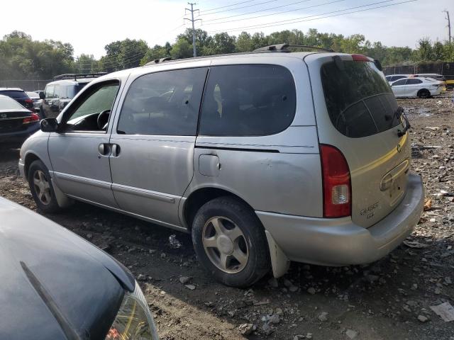 4N2ZN16T42D820848 - 2002 NISSAN QUEST SE SILVER photo 2