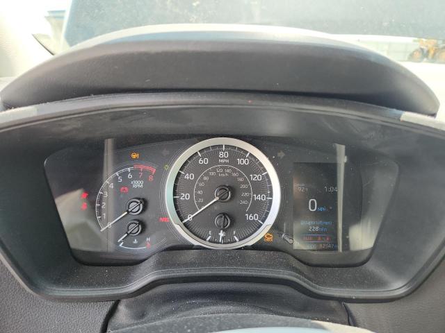 5YFEPMAEXNP302251 - 2022 TOYOTA COROLLA LE BLACK photo 9