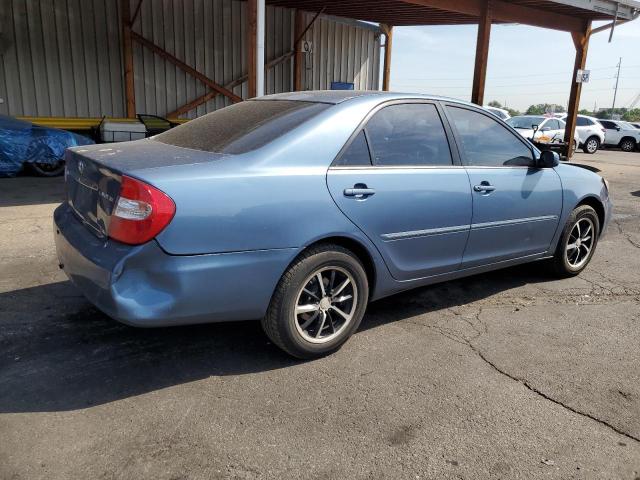 4T1BE32K74U922656 - 2004 TOYOTA CAMRY LE BLUE photo 3