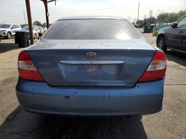 4T1BE32K74U922656 - 2004 TOYOTA CAMRY LE BLUE photo 6