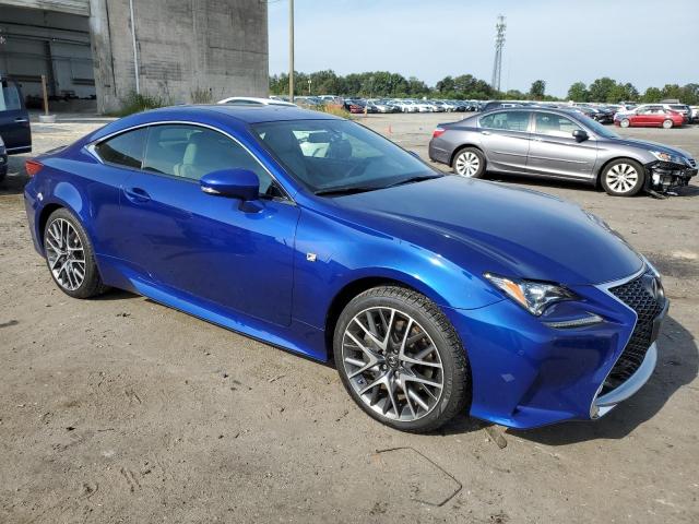 JTHSE5BC8F5003544 - 2015 LEXUS RC 350 BLUE photo 4