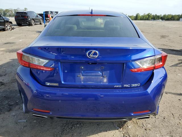 JTHSE5BC8F5003544 - 2015 LEXUS RC 350 BLUE photo 6