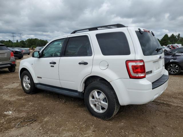 1FMCU93158KB89721 - 2008 FORD ESCAPE XLT თეთრი ფოტო 2