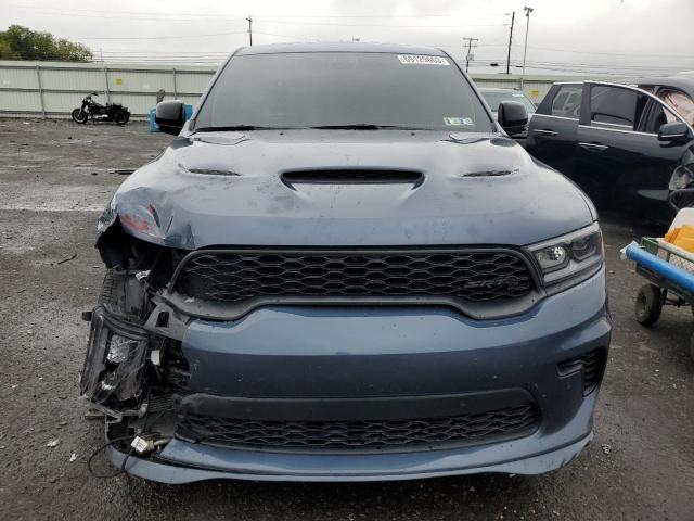 1C4SDJH95MC788638 - 2021 DODGE DURANGO SRT HELLCAT BLUE photo 5