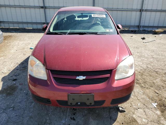 1G1AL55F177197065 - 2007 CHEVROLET COBALT LT RED photo 5