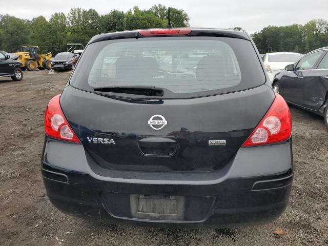 3N1BC1CP7CL372248 - 2012 NISSAN VERSA S BLACK photo 6