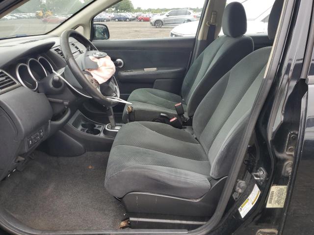 3N1BC1CP7CL372248 - 2012 NISSAN VERSA S BLACK photo 7