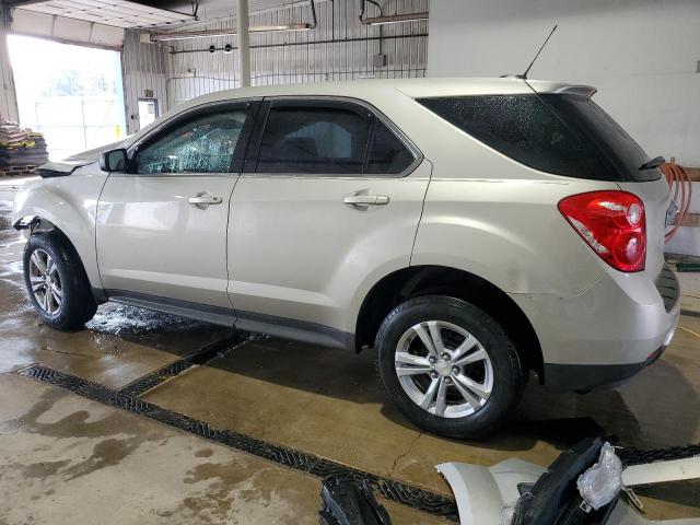 1GNALAEK9FZ142239 - 2015 CHEVROLET EQUINOX LS BEIGE photo 2