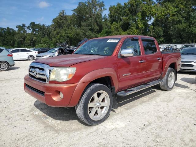 3TMJU62N88M069094 - 2008 TOYOTA TACOMA DOUBLE CAB PRERUNNER RED photo 1
