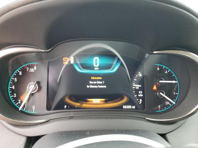 1G4GB5G31GF156086 - 2016 BUICK LACROSSE SILVER photo 9