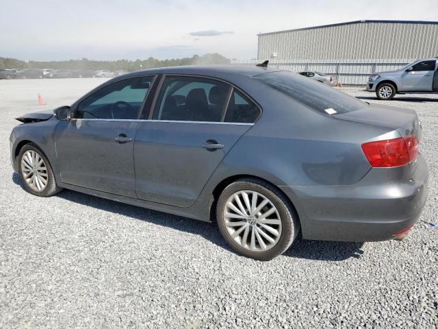 3VWLX7AJ2BM358447 - 2011 VOLKSWAGEN JETTA SEL GRAY photo 2