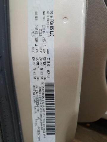 2C4RC1BG8GR263948 - 2016 CHRYSLER TOWN & COU TOURING TAN photo 13