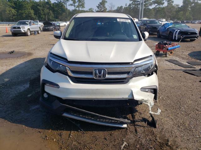 5FNYF5H31KB029119 - 2019 HONDA PILOT EX WHITE photo 5