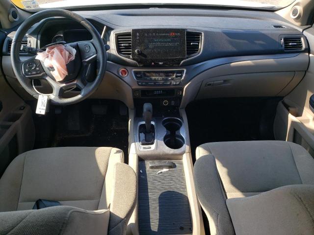 5FNYF5H31KB029119 - 2019 HONDA PILOT EX WHITE photo 8