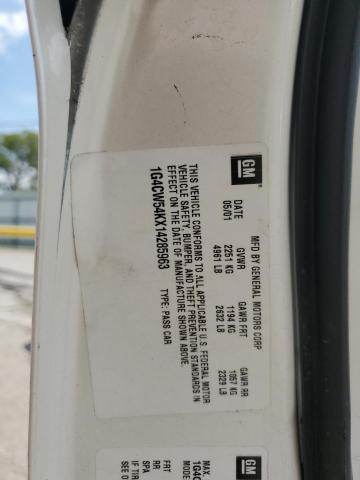 1G4CW54KX14285963 - 2001 BUICK PARK AVENU WHITE photo 13