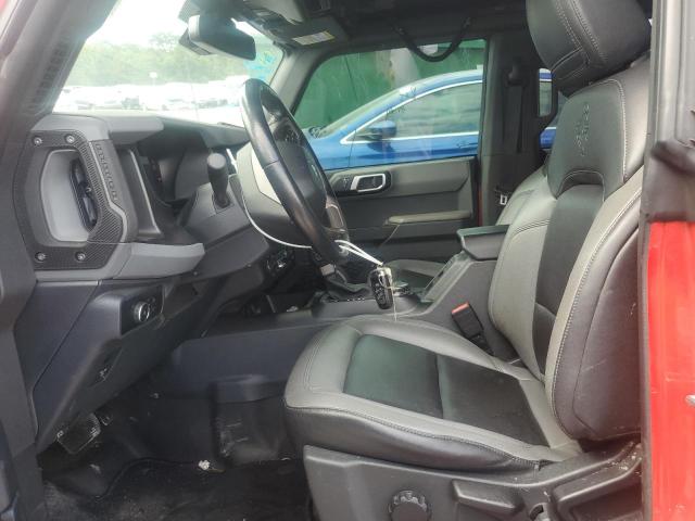 1FMEE5BP8PLB77897 - 2023 FORD BRONCO BASE Rouge photo 7