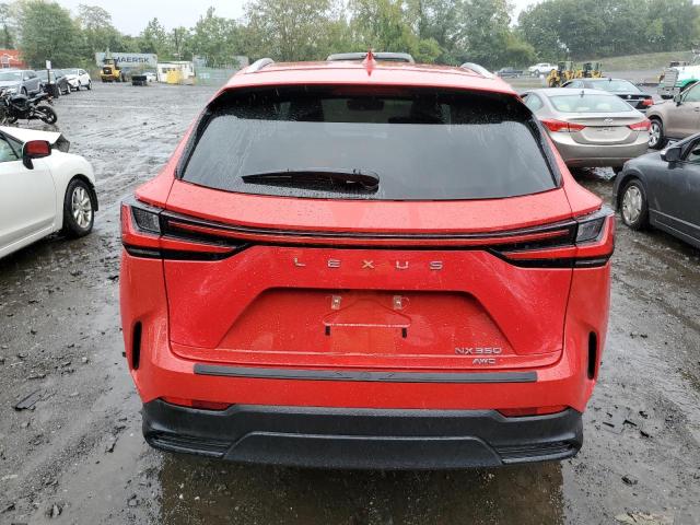 2T2AGCEZ8PC026821 - 2023 LEXUS NX 350 RED photo 6