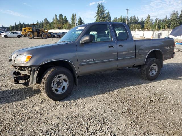 5TBBN44103S433770 - 2003 TOYOTA TUNDRA ACCESS CAB SR5 GRAY photo 1