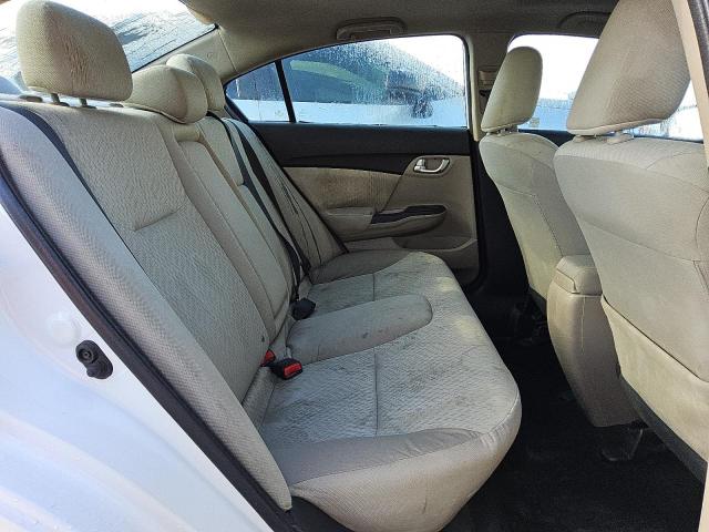 19XFB2F86EE028316 - 2014 HONDA CIVIC EX თეთრი ფოტო 10