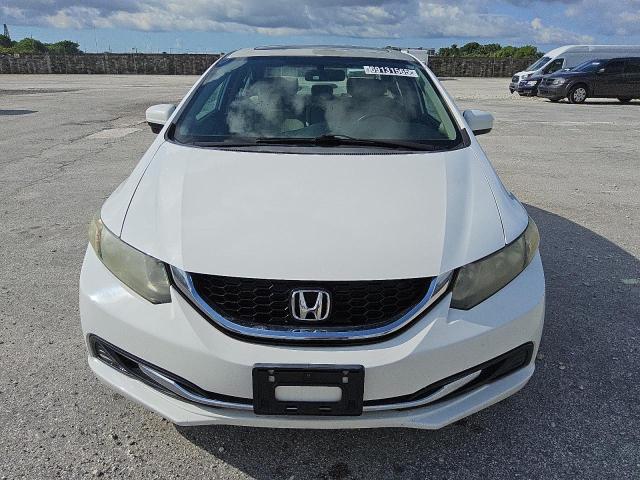 19XFB2F86EE028316 - 2014 HONDA CIVIC EX თეთრი ფოტო 5