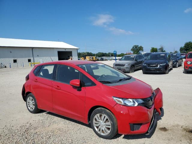 3HGGK5H55FM732041 - 2015 HONDA FIT LX RED photo 4