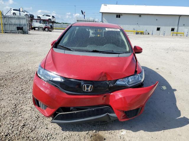 3HGGK5H55FM732041 - 2015 HONDA FIT LX RED photo 5