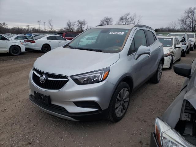 KL4CJASB4KB810795 - 2019 BUICK ENCORE PREFERRED SILVER photo 1