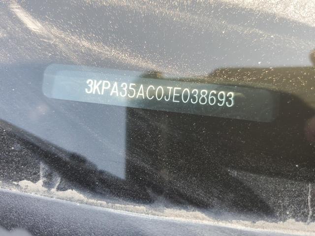 3KPA35AC0JE038693 - 2018 KIA RIO WHITE photo 12