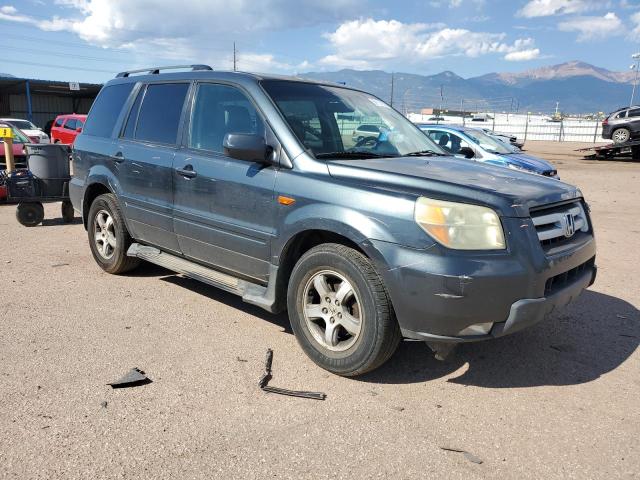 5FNYF286X6B015752 - 2006 HONDA PILOT EX ნაცრისფერი ფოტო 4