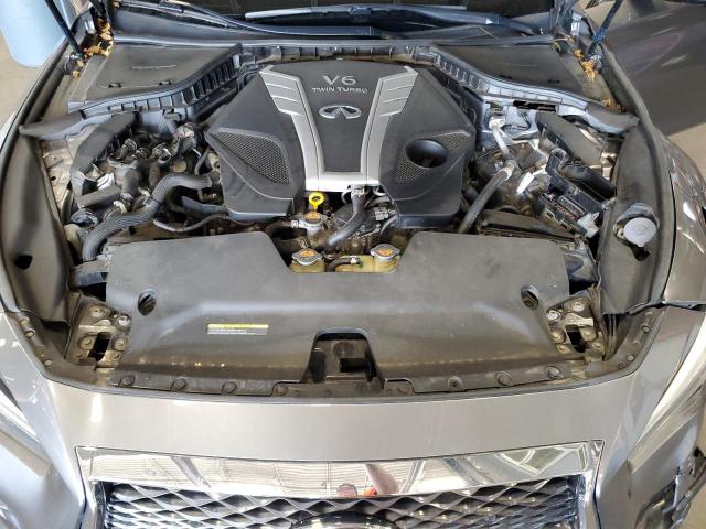 JN1EV7AR3JM431202 - 2018 INFINITI Q50 LUXE GRAY photo 11