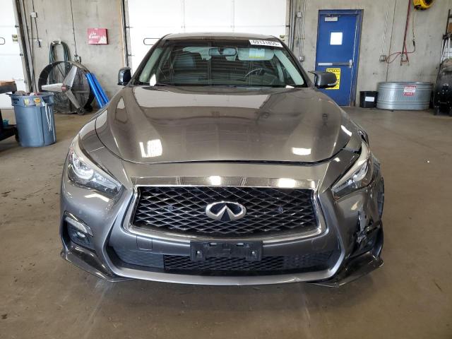 JN1EV7AR3JM431202 - 2018 INFINITI Q50 LUXE GRAY photo 5