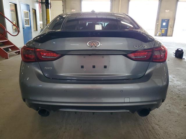 JN1EV7AR3JM431202 - 2018 INFINITI Q50 LUXE GRAY photo 6
