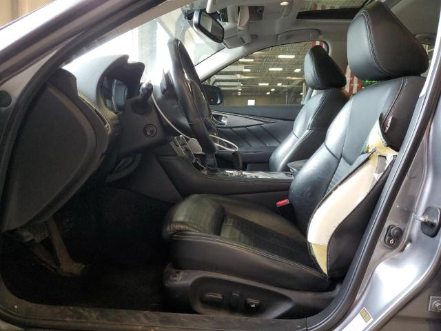 JN1EV7AR3JM431202 - 2018 INFINITI Q50 LUXE GRAY photo 7