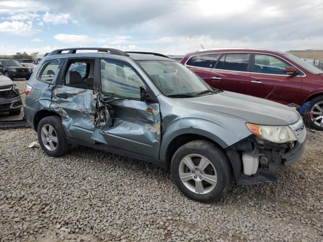 JF2SHABC9BH714570 - 2011 SUBARU FORESTER 2.5X ტურკოუსი ფოტო 4