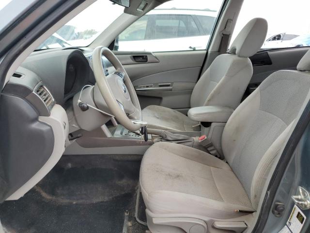 JF2SHABC9BH714570 - 2011 SUBARU FORESTER 2.5X ტურკოუსი ფოტო 7